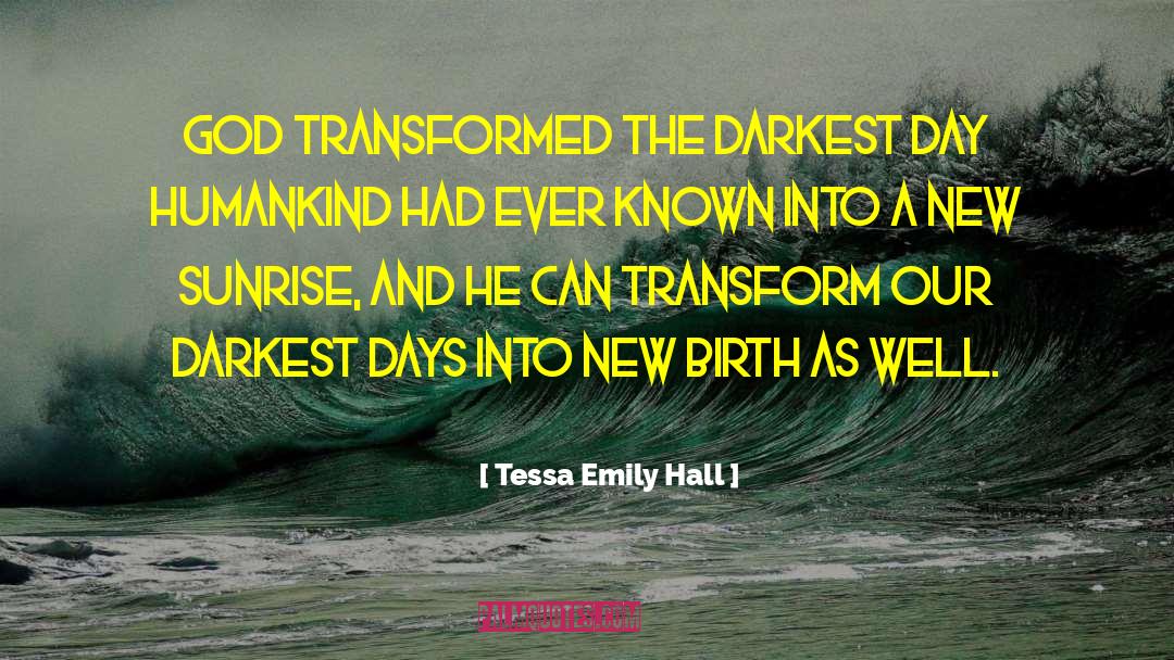 When You Were Born To Stand Out Quote quotes by Tessa Emily Hall