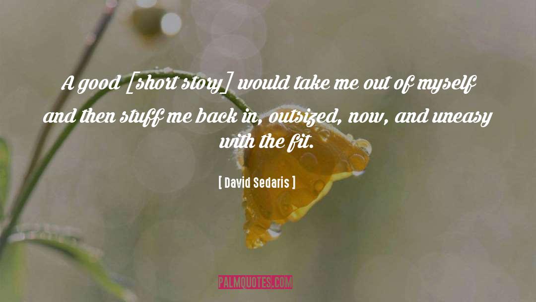When Your Spirit Feels Uneasy quotes by David Sedaris