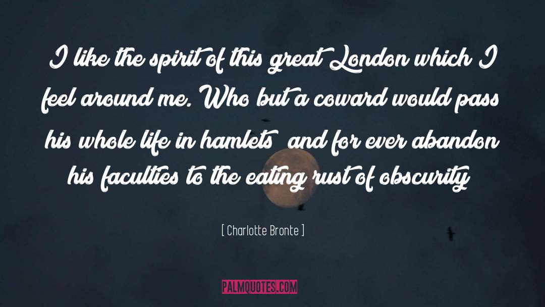 When Your Spirit Feels Uneasy quotes by Charlotte Bronte