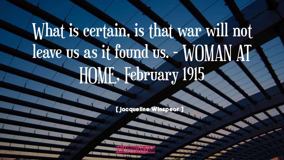 Where Home Is quotes by Jacqueline Winspear