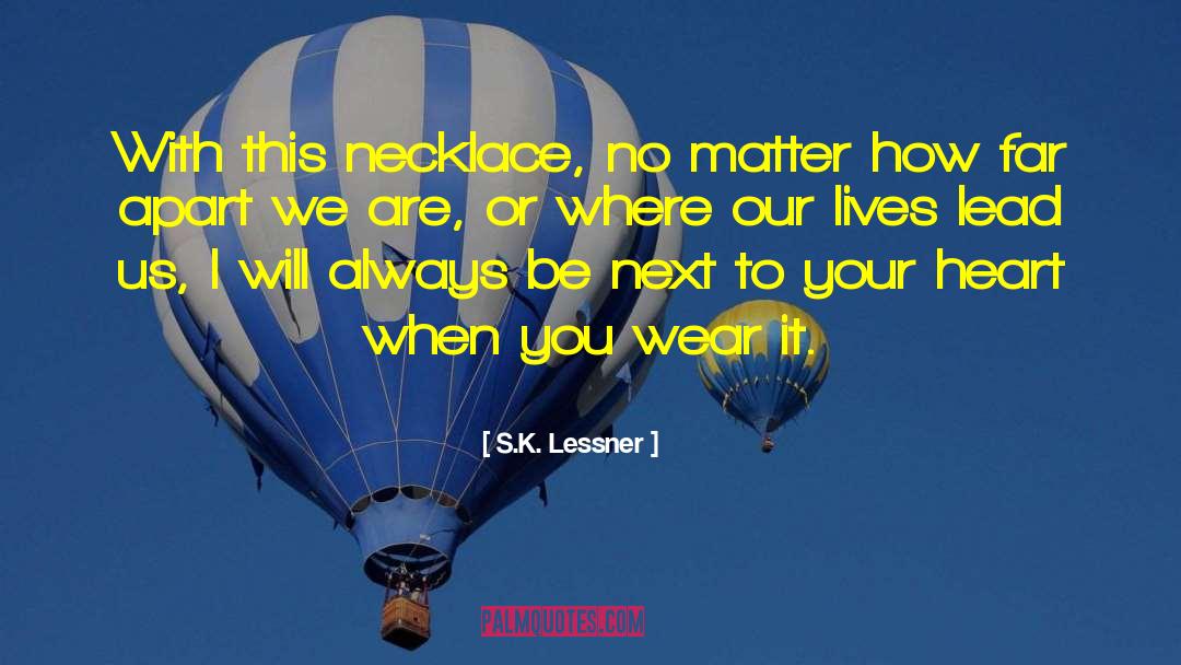 Where It S At quotes by S.K. Lessner