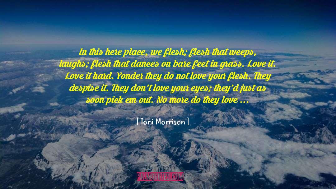 Where There Is Love quotes by Toni Morrison