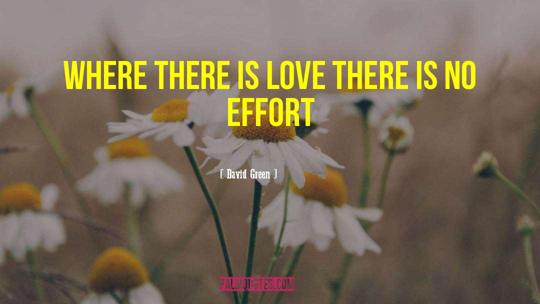 Where There Is Love quotes by David Green