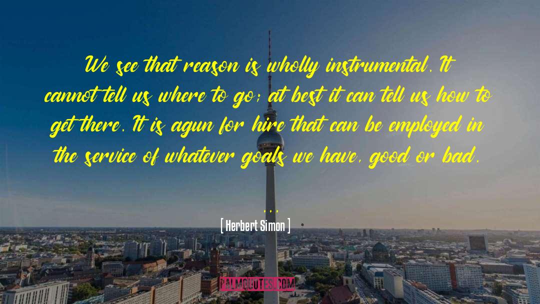 Where To Go quotes by Herbert Simon