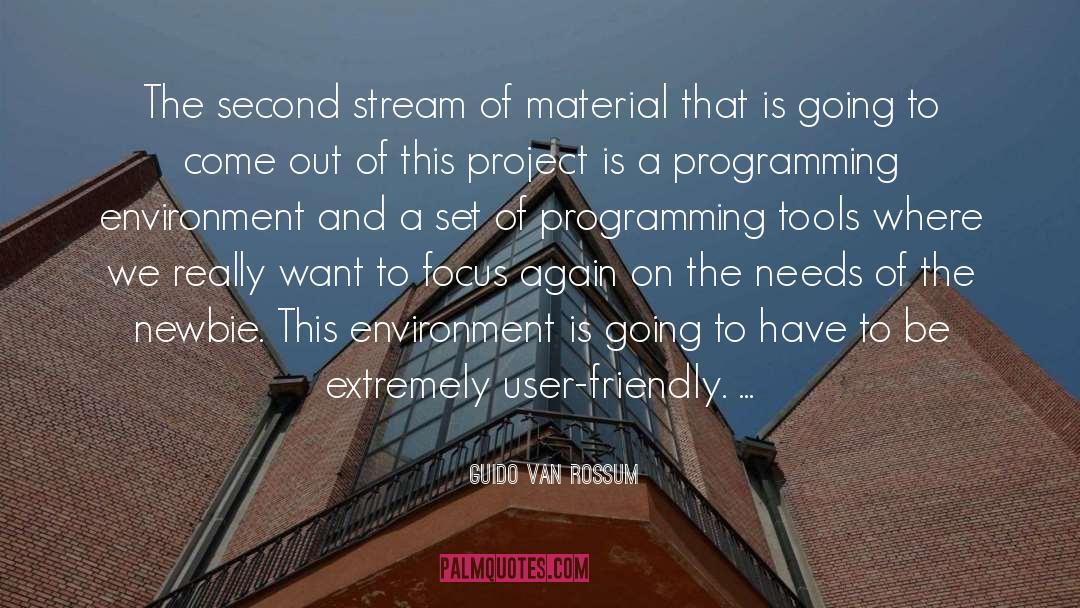 Where We Come From quotes by Guido Van Rossum