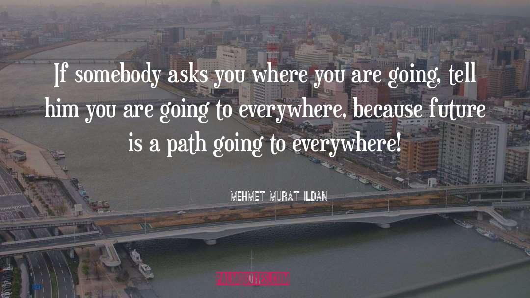 Where You Are Going quotes by Mehmet Murat Ildan