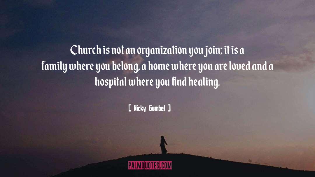 Where You Belong quotes by Nicky Gumbel