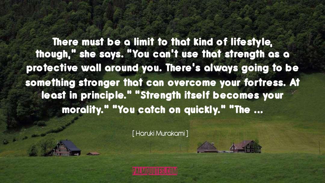 Where Your Morality Comes From quotes by Haruki Murakami