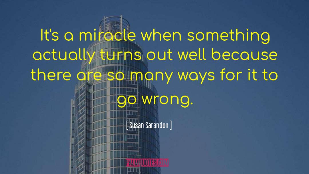 Which Way To Go quotes by Susan Sarandon