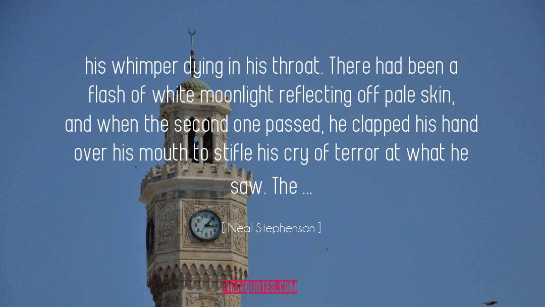 Whimper quotes by Neal Stephenson