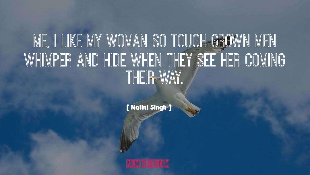 Whimper quotes by Nalini Singh