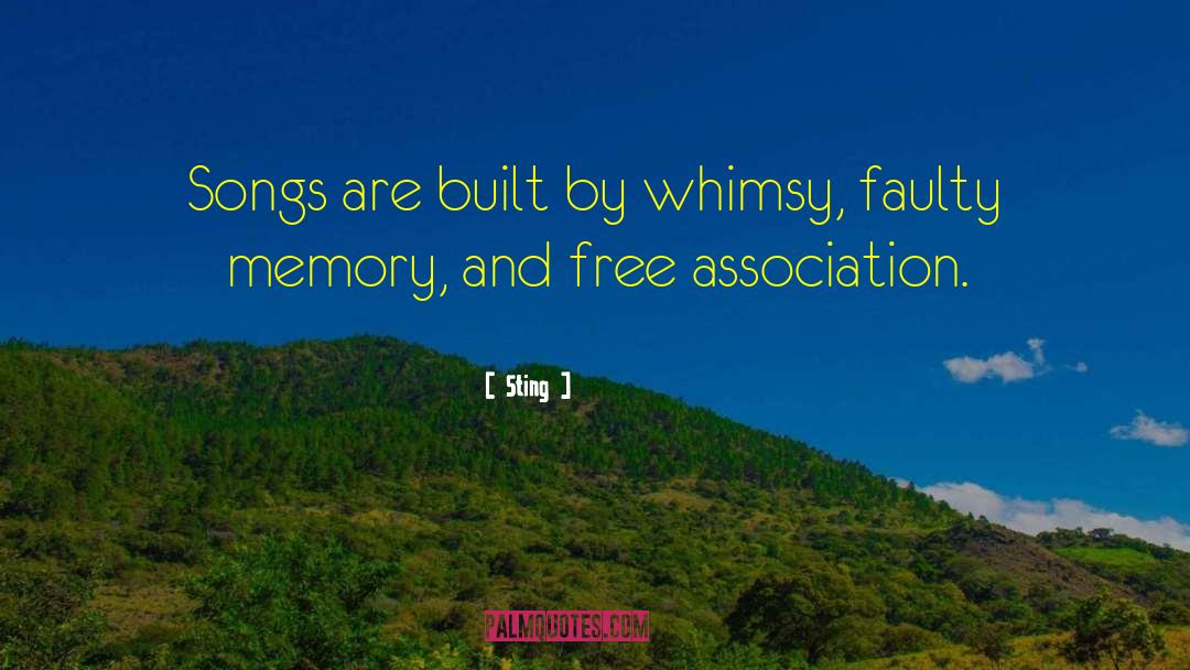 Whimsy quotes by Sting