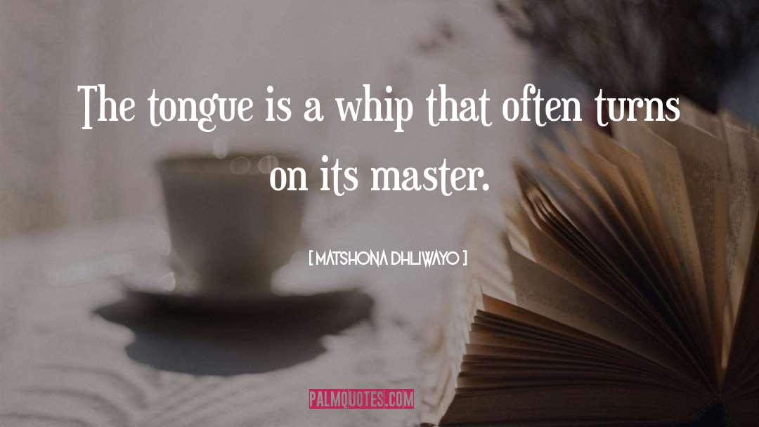 Whip It quotes by Matshona Dhliwayo