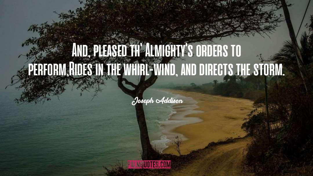 Whirl quotes by Joseph Addison