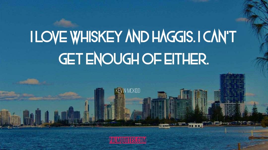 Whiskey quotes by Kevin McKidd