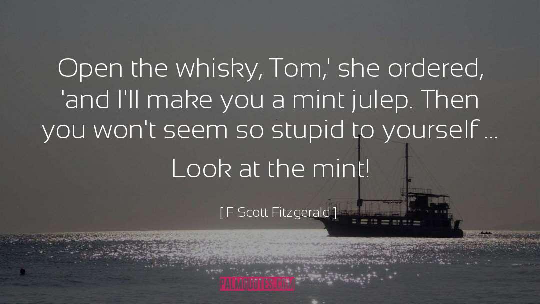 Whisky quotes by F Scott Fitzgerald