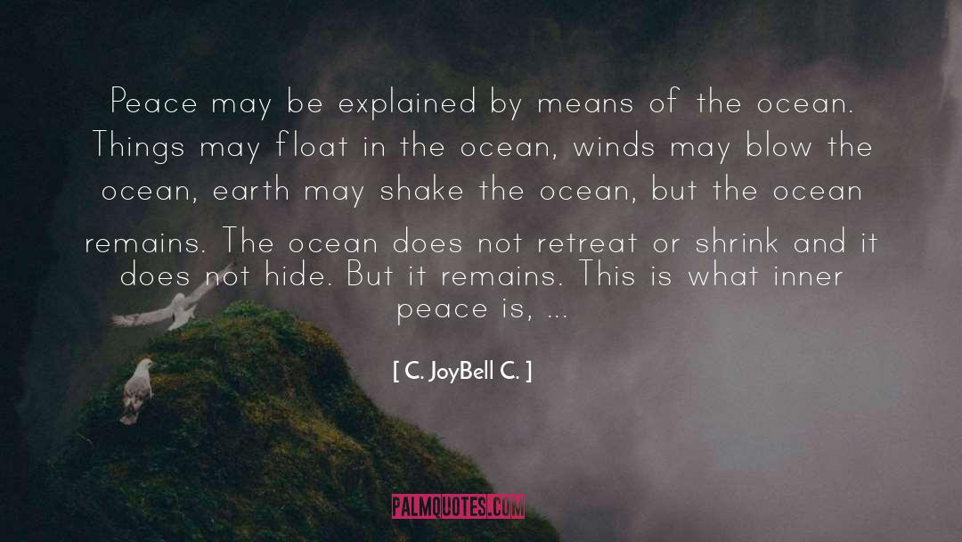 Whisper Of The Ocean quotes by C. JoyBell C.
