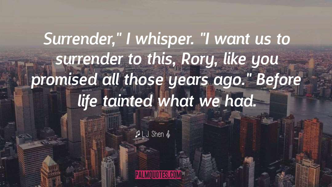 Whisper quotes by L.J. Shen
