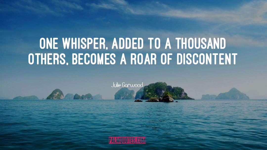 Whisper quotes by Julie Garwood