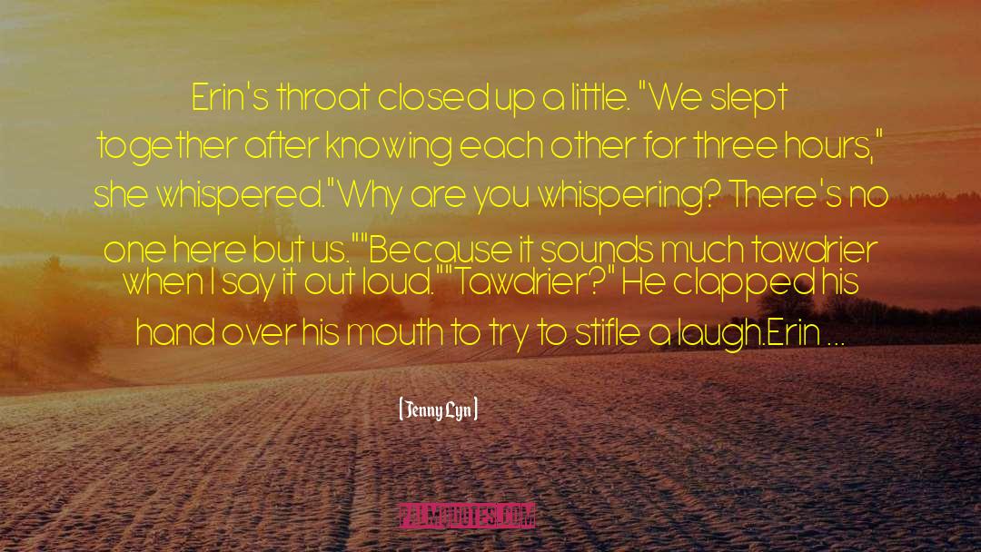 Whispering quotes by Jenny Lyn