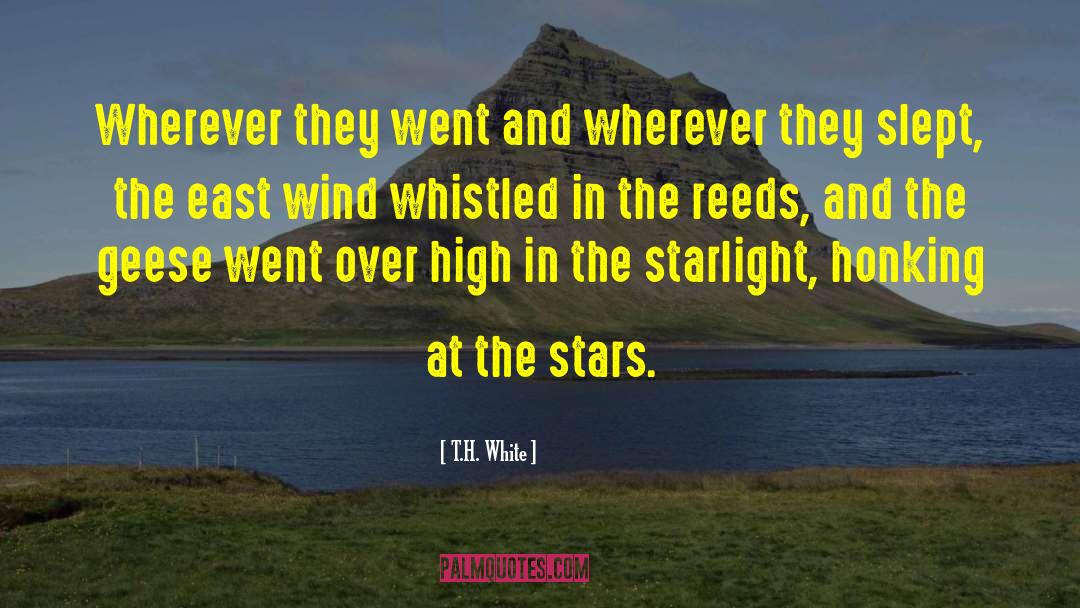 Whistled quotes by T.H. White