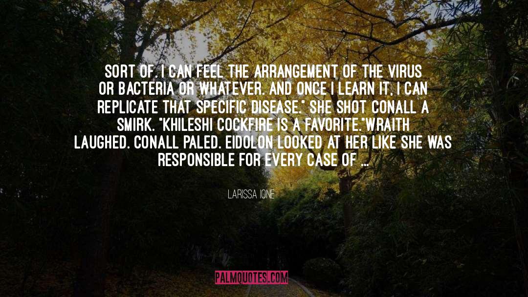 Whistlers Of A Sort quotes by Larissa Ione
