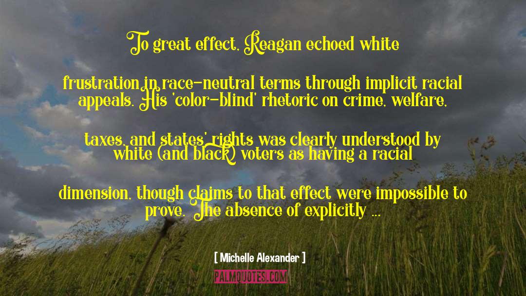 White And Black quotes by Michelle Alexander