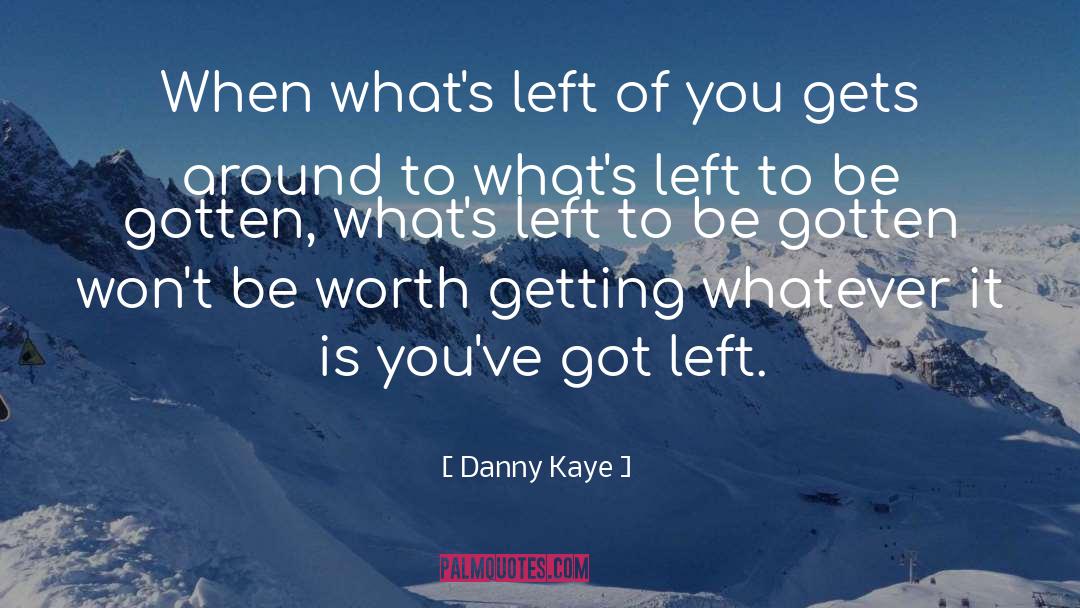 White Christmas quotes by Danny Kaye
