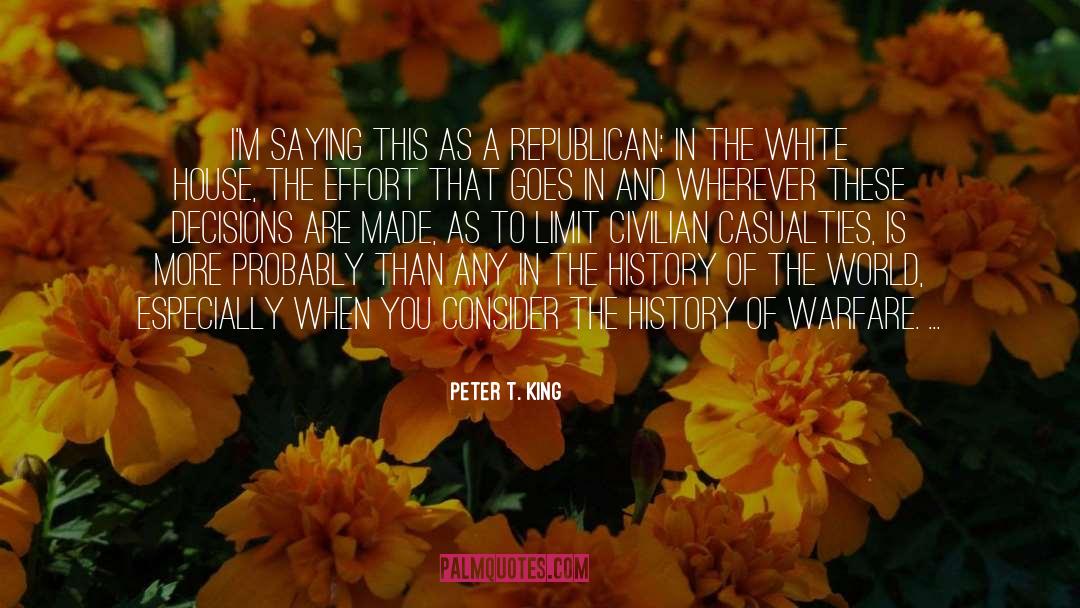 White Ghosts quotes by Peter T. King