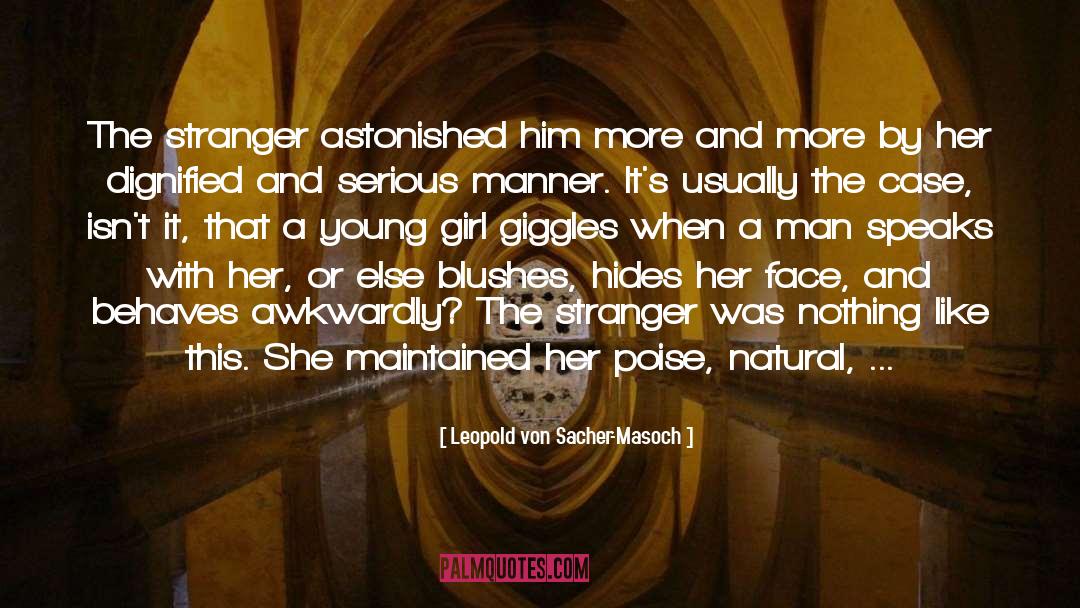 White Girl In Africa quotes by Leopold Von Sacher-Masoch