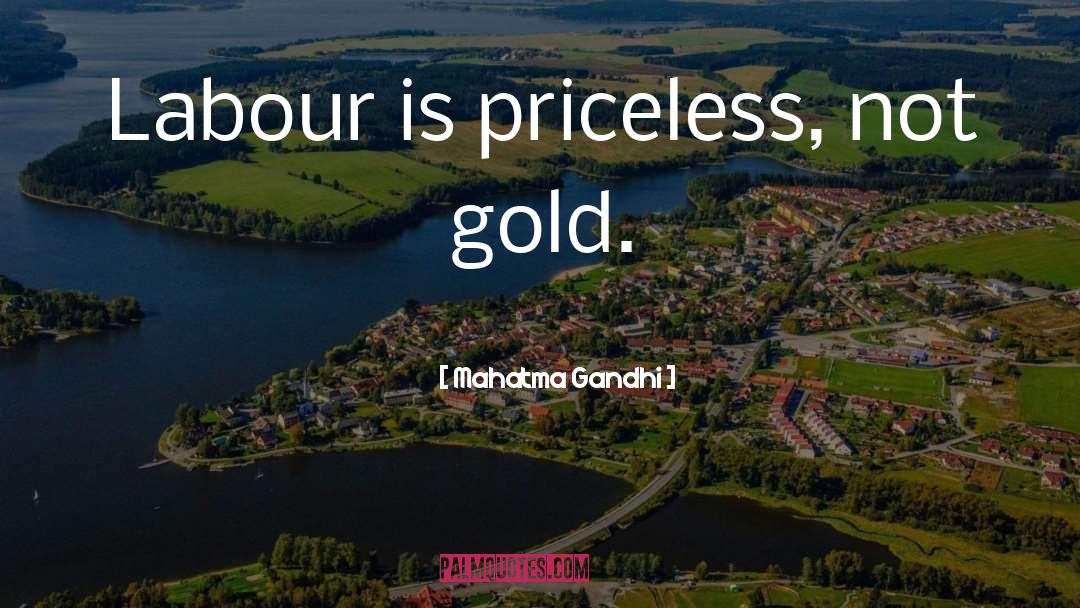 White Gold quotes by Mahatma Gandhi