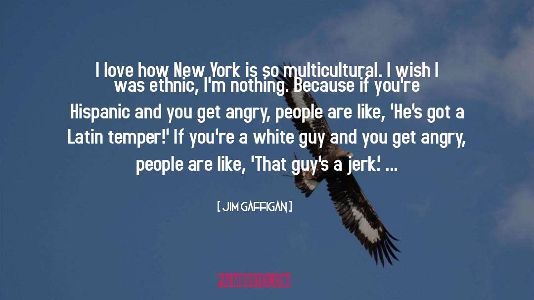 White Guys quotes by Jim Gaffigan