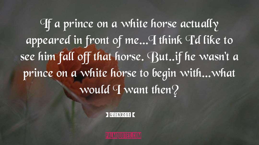 White Horse quotes by QuinRose