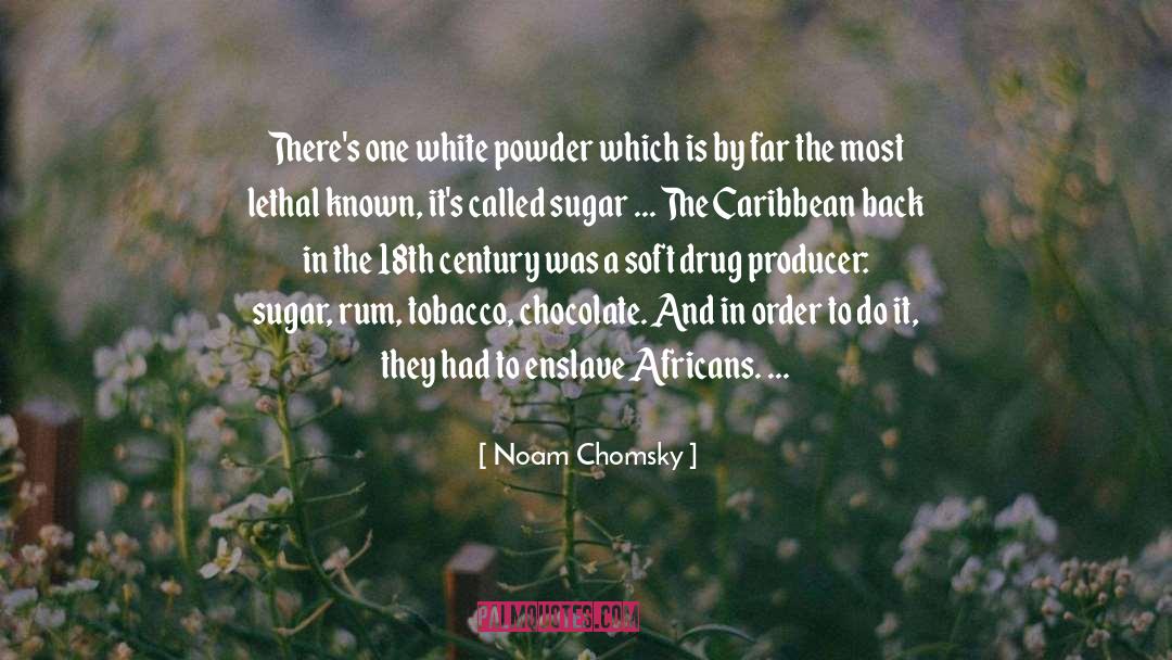 White Powder quotes by Noam Chomsky