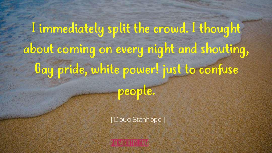 White Power quotes by Doug Stanhope