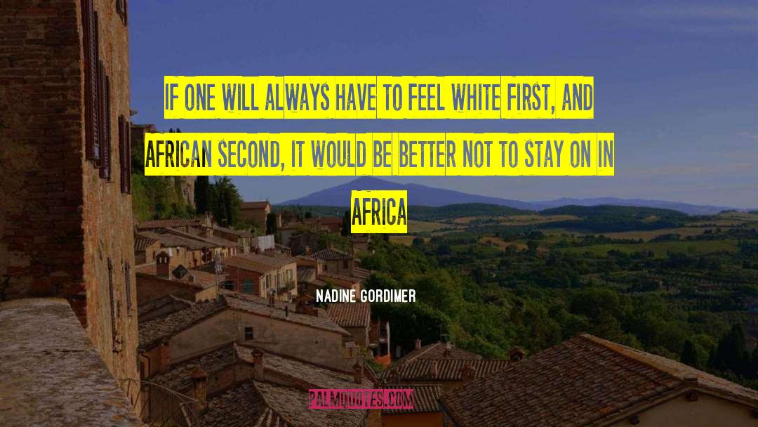 White Saviors quotes by Nadine Gordimer