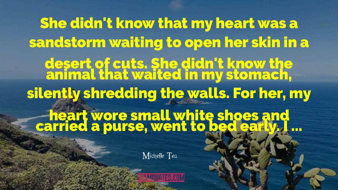 White Shoes quotes by Michelle Tea