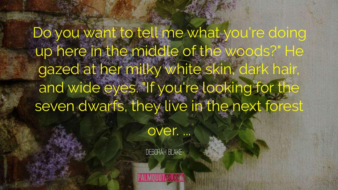 White Skin quotes by Deborah Blake