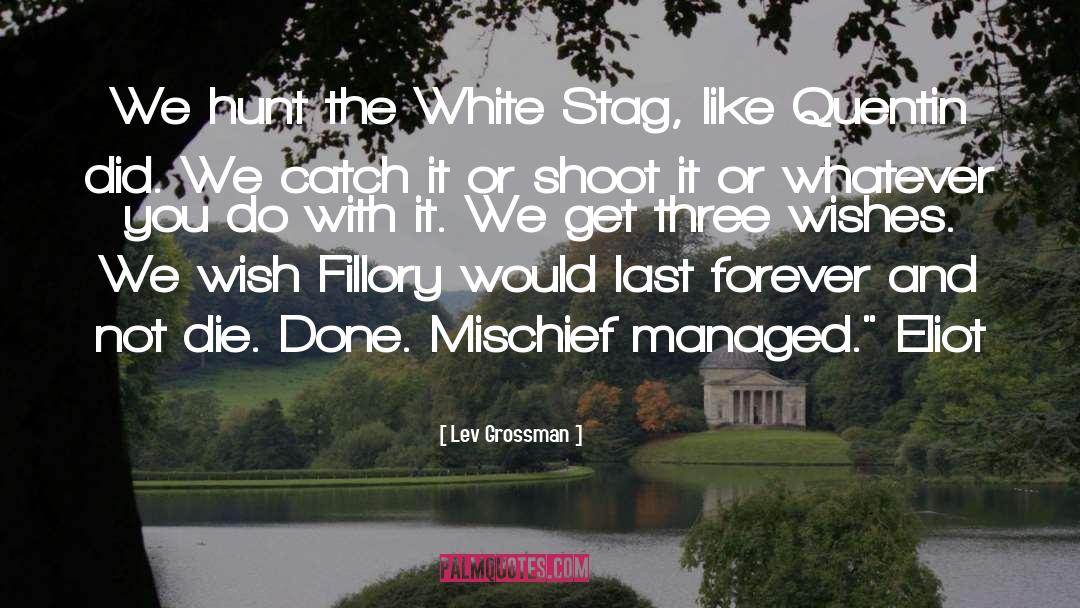 White Stag quotes by Lev Grossman