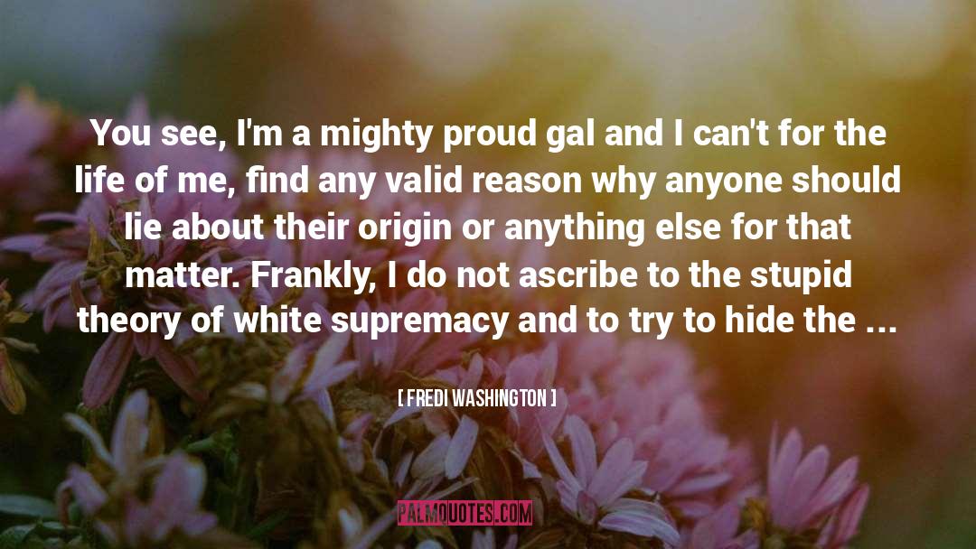 White Supremacy quotes by Fredi Washington