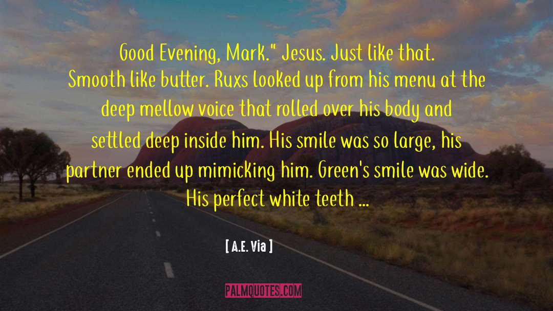 White Teeth quotes by A.E. Via