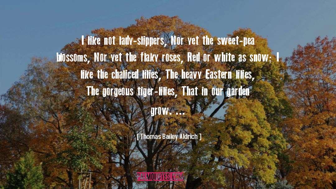 White Tiger Legend quotes by Thomas Bailey Aldrich