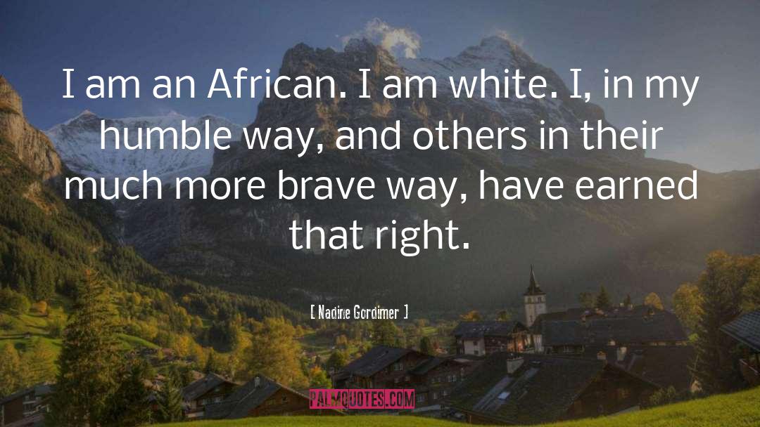 White Tiger quotes by Nadine Gordimer