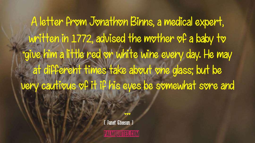 White Wine quotes by Janet Gleeson