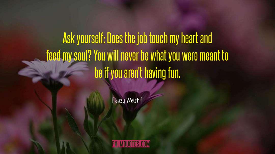 Whitenack Jobs quotes by Suzy Welch