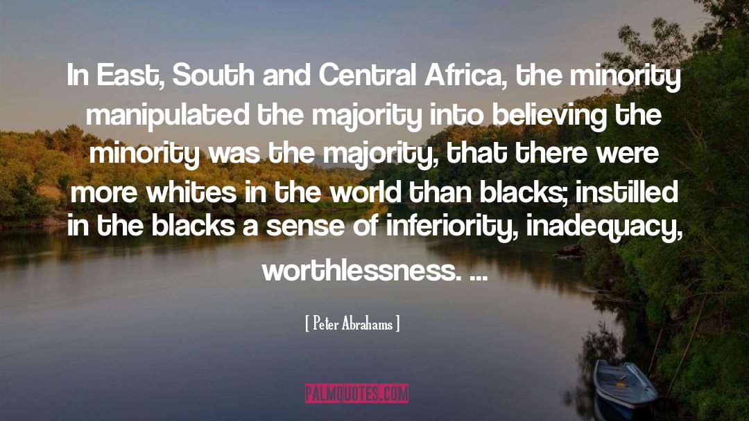 Whites quotes by Peter Abrahams