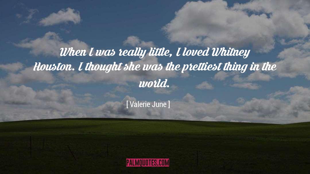 Whitney quotes by Valerie June
