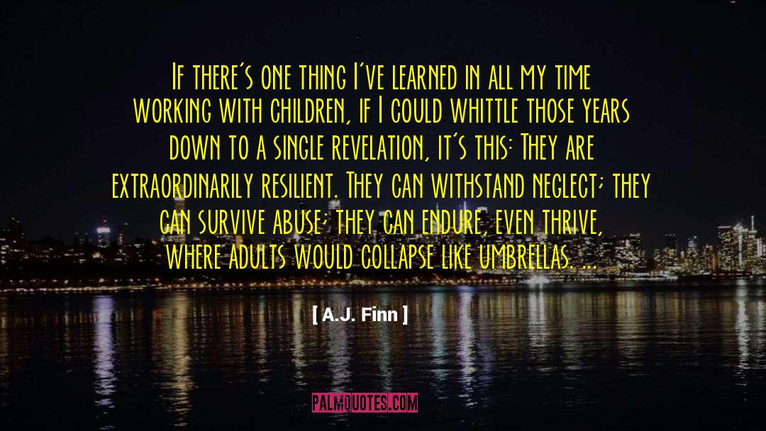 Whittle quotes by A.J. Finn