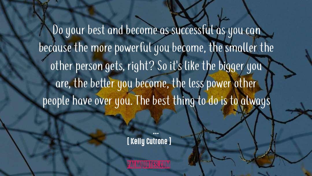 Who Do You Compete With quotes by Kelly Cutrone