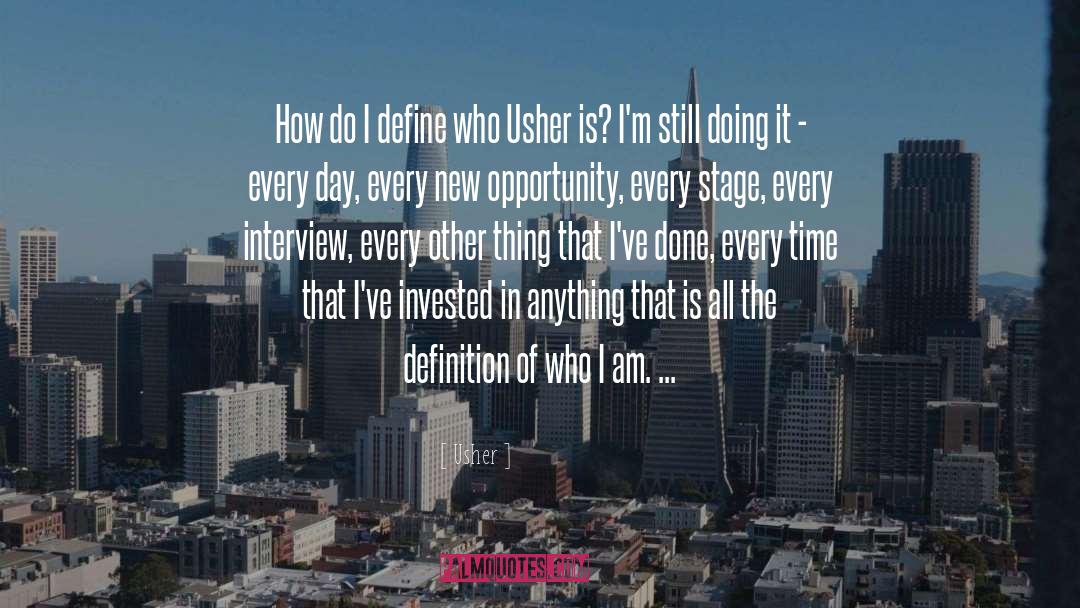 Who I Am quotes by Usher